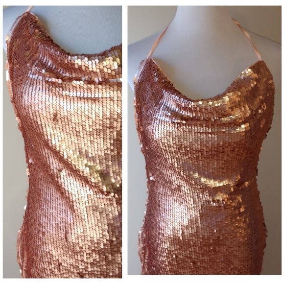 Rose Gold Dress - Picture 2 of 8